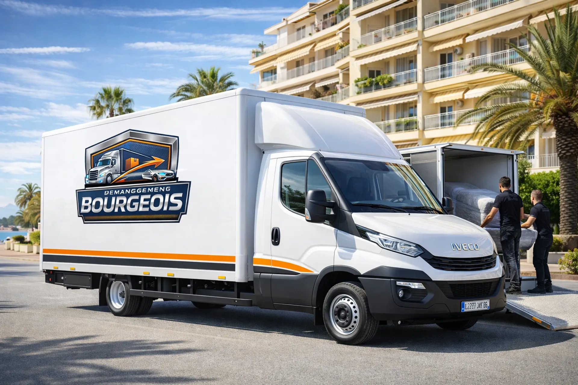 Camion de déménagement Bourgeois — 20m³